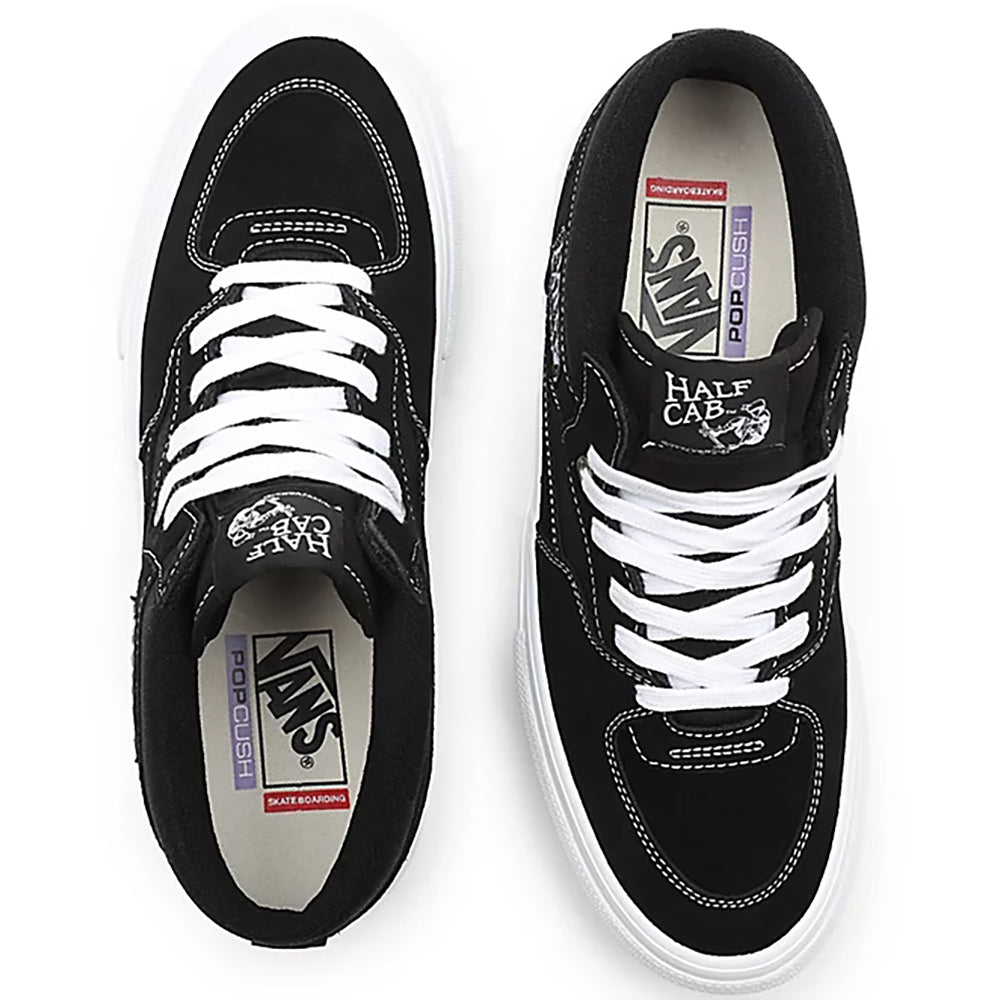 Vans Skate Half Cab Shoes Black/White