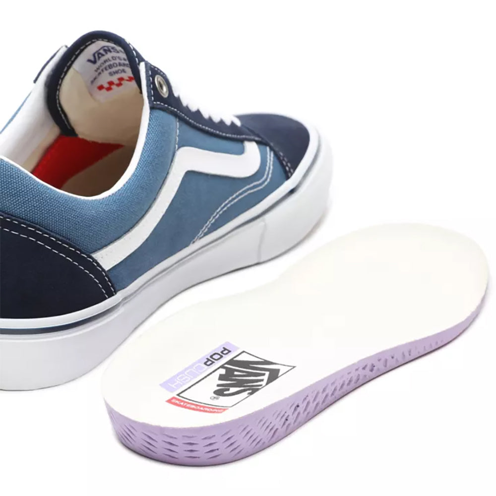 Vans Skate Old Skool Shoes Navy/White