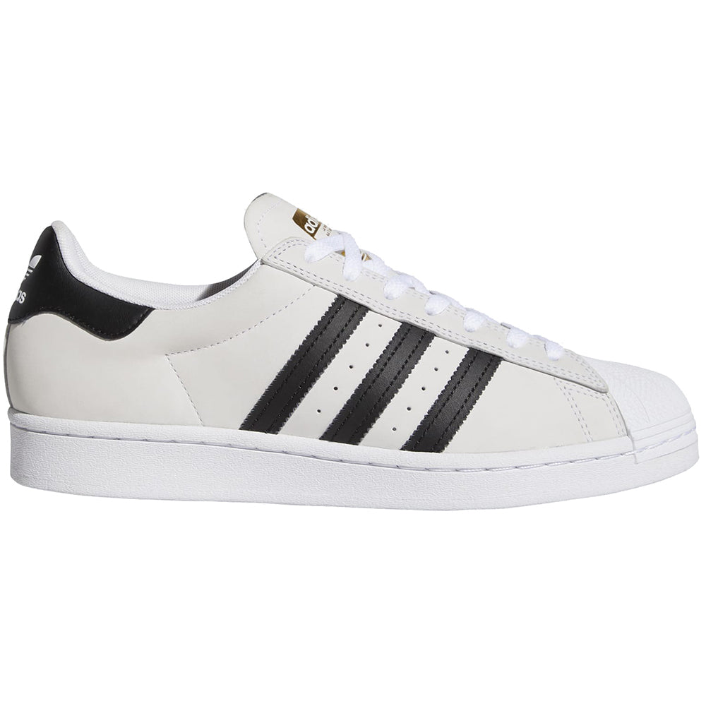 adidas Skateboarding Superstar ADV Shoes White Black Gold