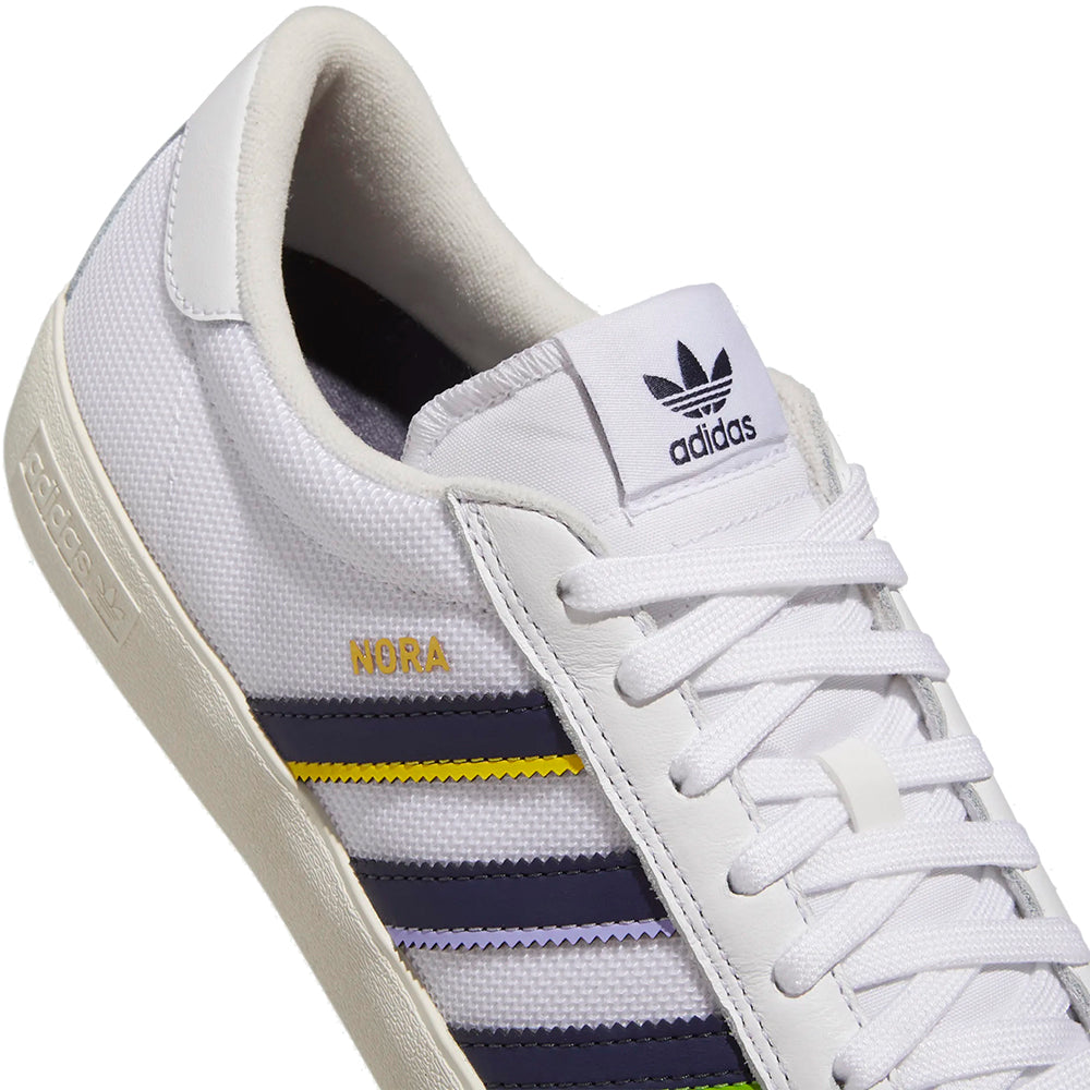 adidas Nora Shoes Cloud White/Shadow Navy/Gold Metallic