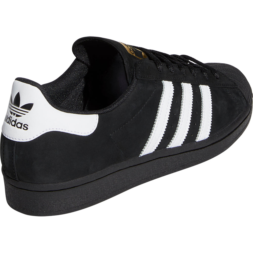adidas Superstar ADV Shoes Core Black/Cloud White/Gold Metallic