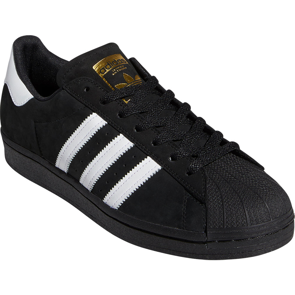 adidas Superstar ADV Shoes Core Black/Cloud White/Gold Metallic