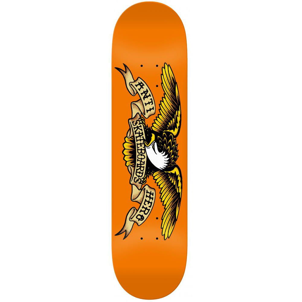 Antihero Classic Eagle Orange Skateboard Deck 9"