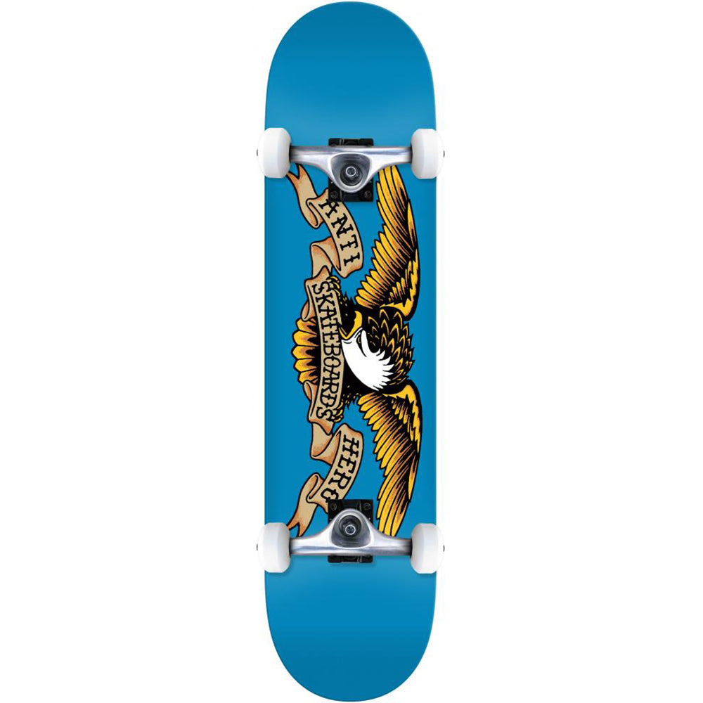 Antihero Classic Eagle Small Blue Complete Skateboard 7.5"