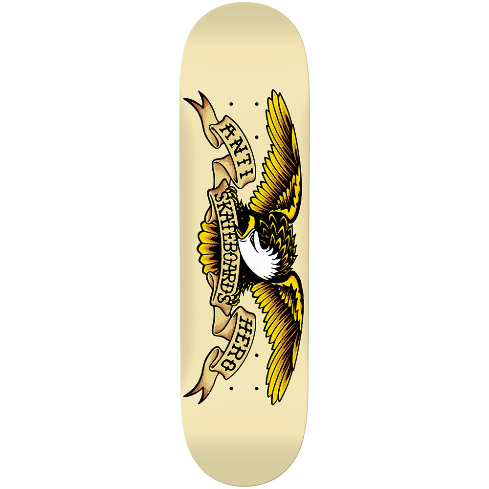 Antihero Classic Eagle Cream Skateboard Deck 8.62"