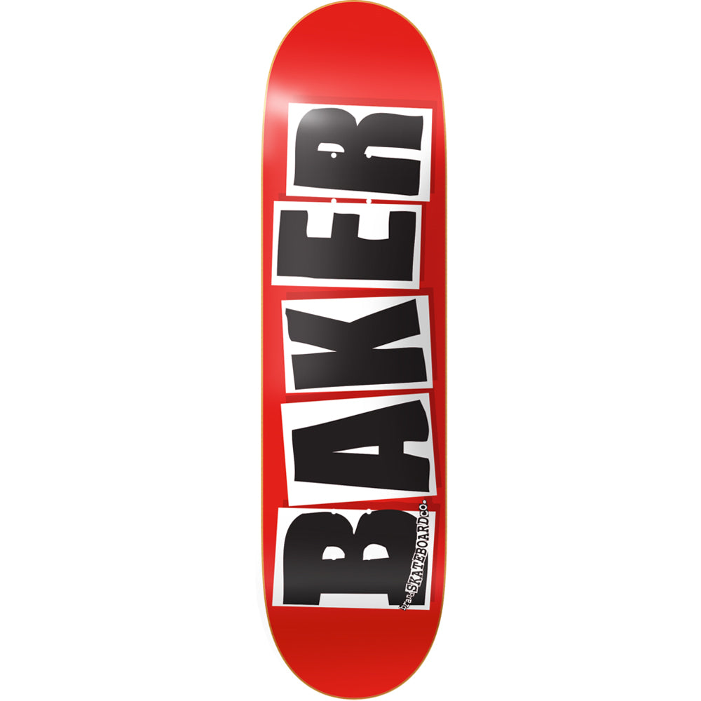 Baker Brand Logo Black Skateboard Deck 8.475"
