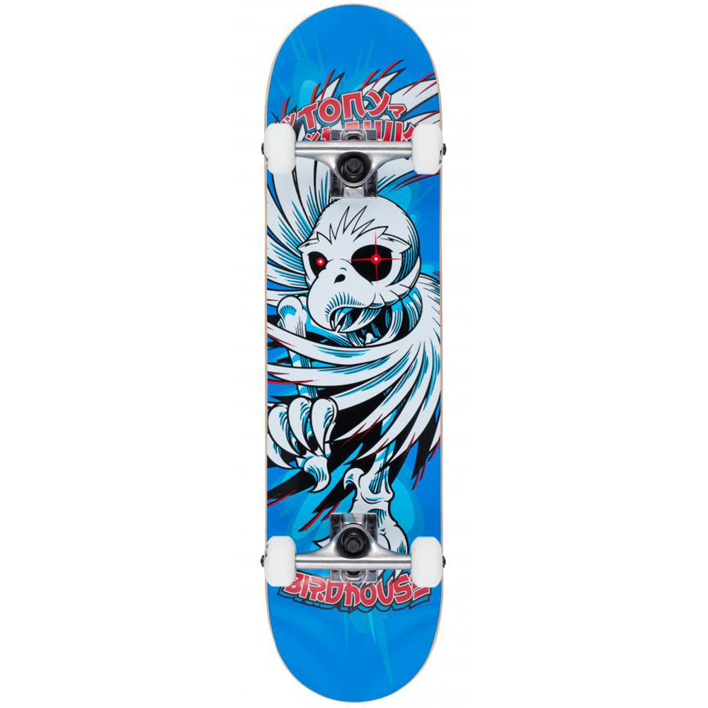Birdhouse Hawk Spiral Stage 1 Complete Skateboard Blue 7.75"