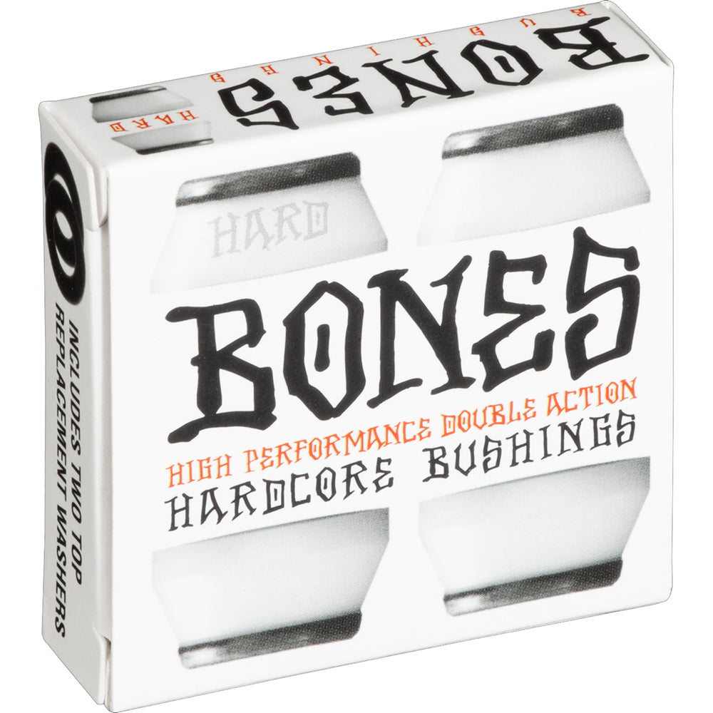 Bones Hardcore Skateboard Bushings White Hard