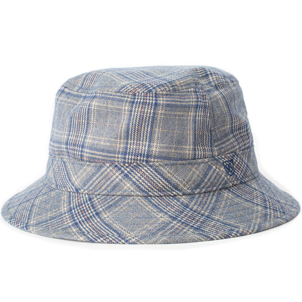 Brixton B-Shield Bucket Hat casa blanca blue