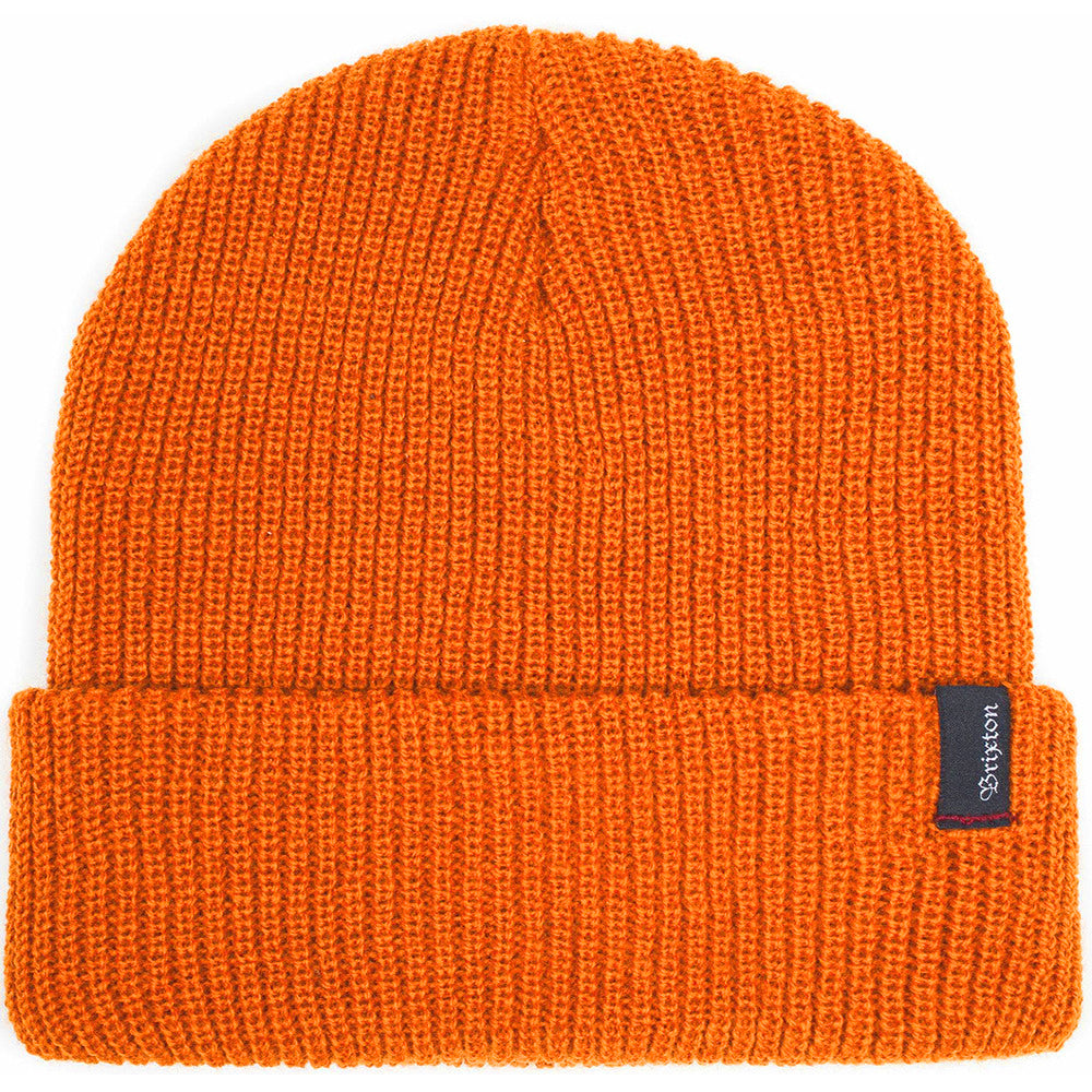 Brixton Heist beanie athletic orange