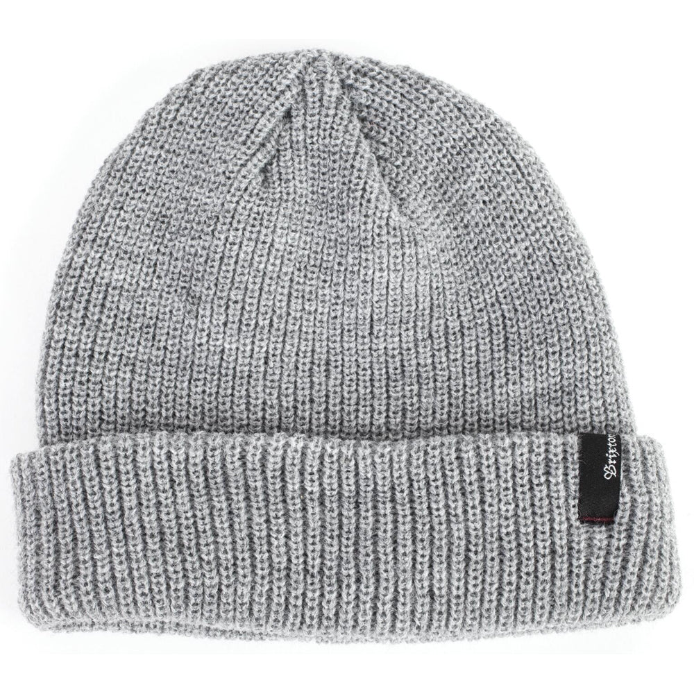 Brixton Heist beanie light heather grey