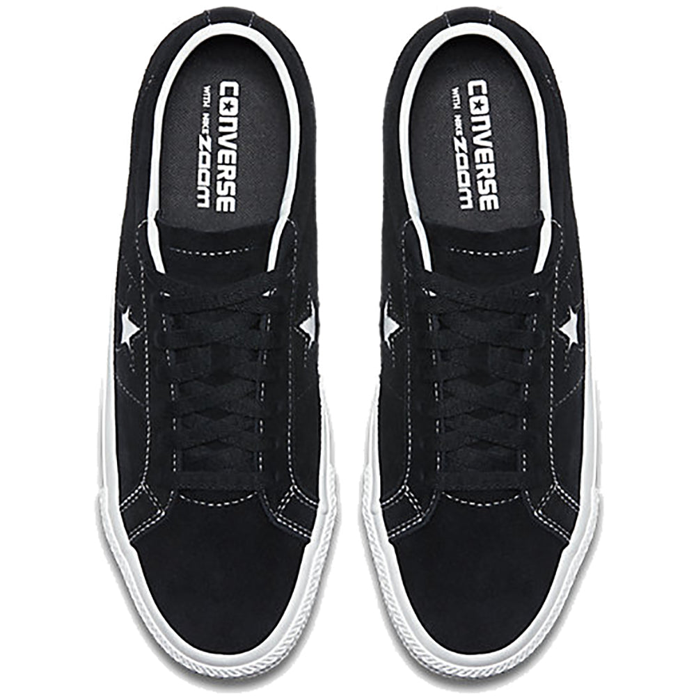 Converse CONS One Star Pro Ox Shoes Black/Black/White