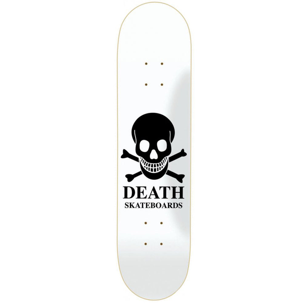 Death OG Skull white deck 8"