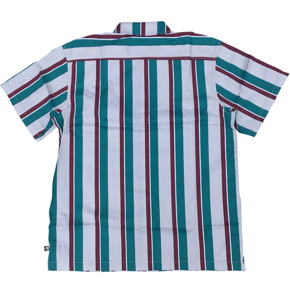 Dickies Jamie Foy Havana Heights Stripe Short Sleeve Shirt fanfare