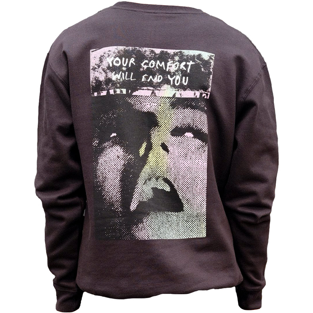 Former The End Crewneck black