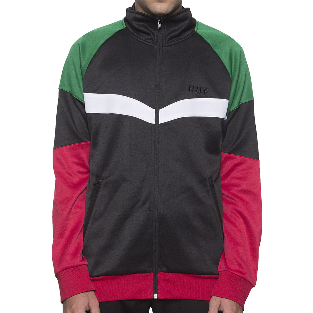 HUF Sprinter Track black jacket