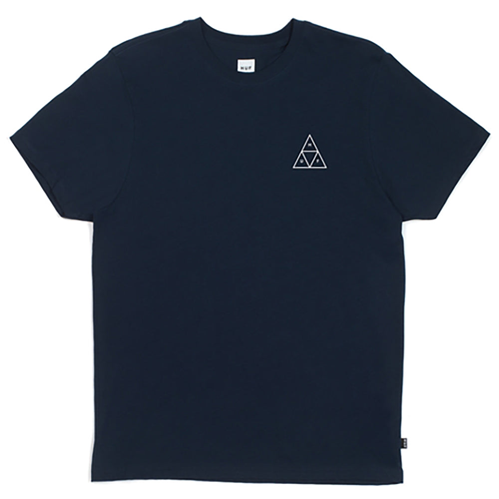HUF Triple Triangle navy T shirt