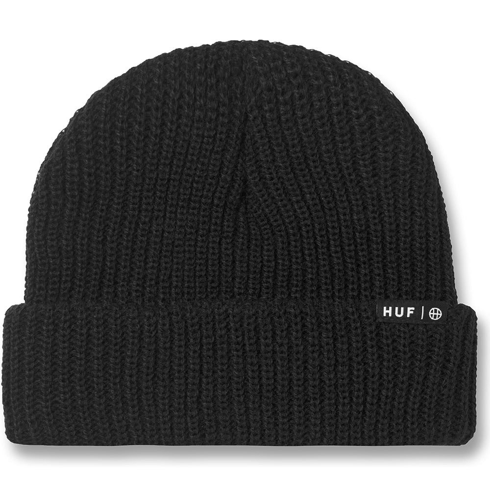 HUF Essentials Usual Beanie Black