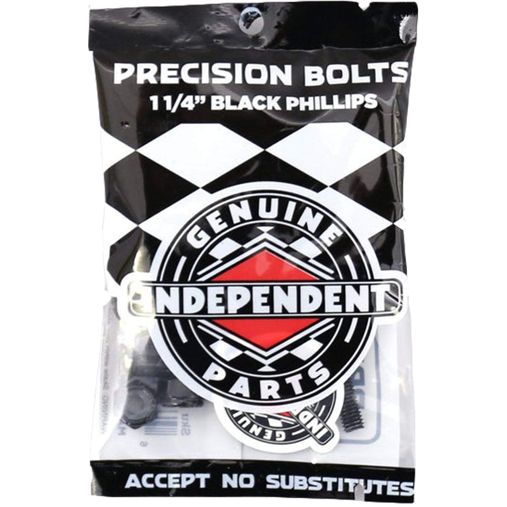 Independent Genuine Parts Skateboard Hardware Phillips Black 1¼"