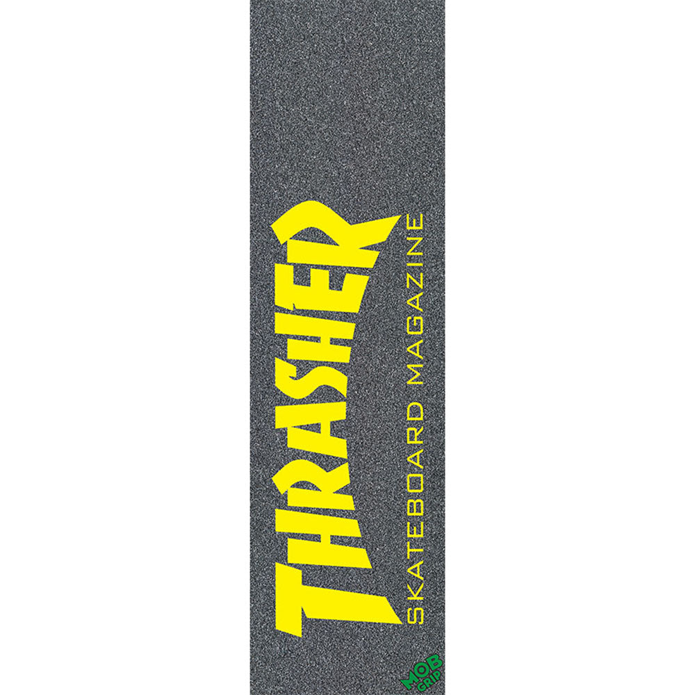 MOB x Thrasher Skate Mag yellow grip tape sheet