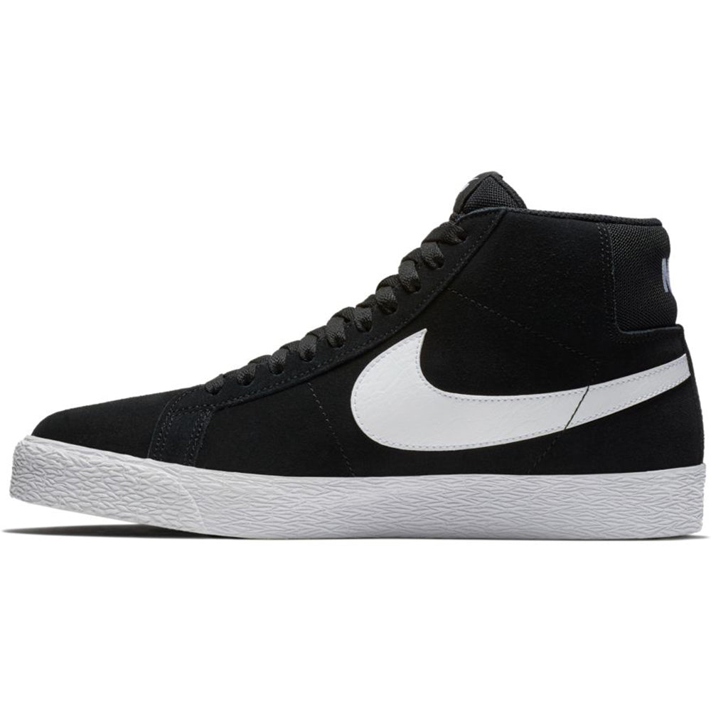 Nike SB Zoom Blazer Mid Shoes Black/White-White-White