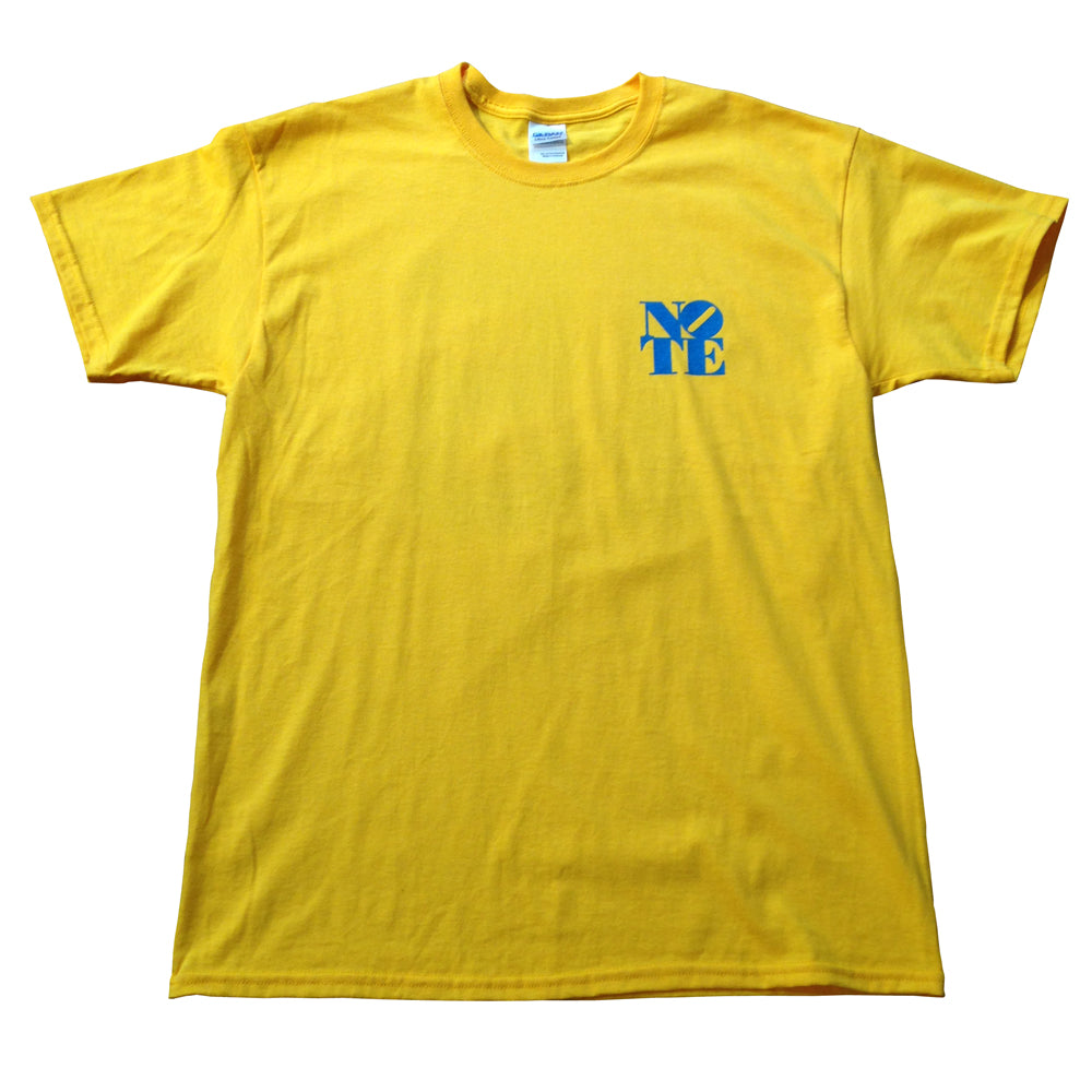 NOTE 15 yellow T shirt