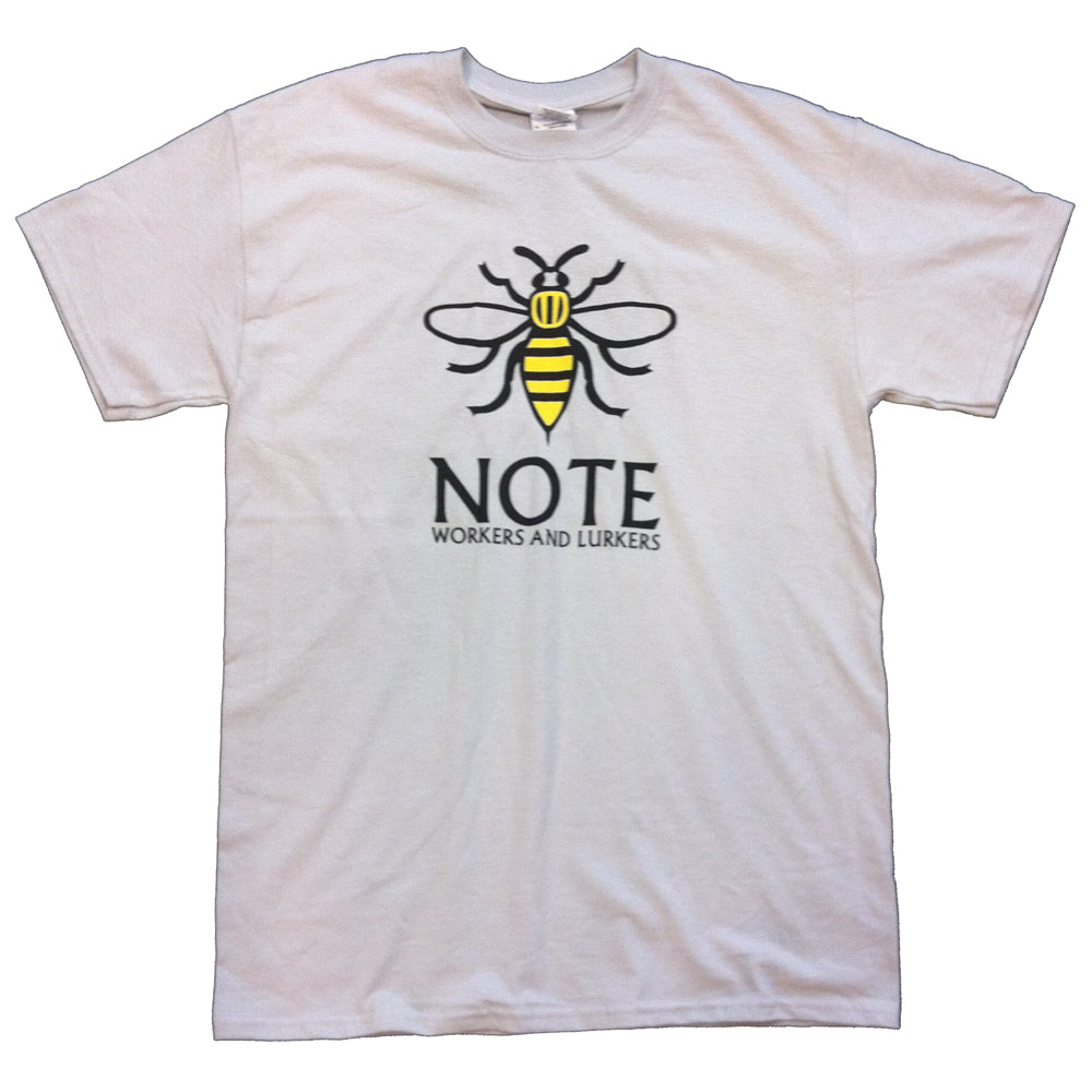 NOTE Bee ice grey T shirt