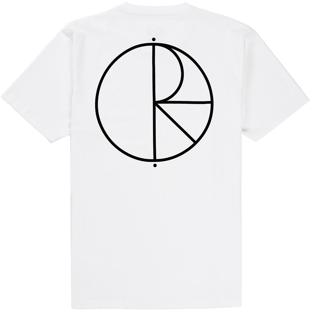 Polar Stroke Logo T shirt white/black