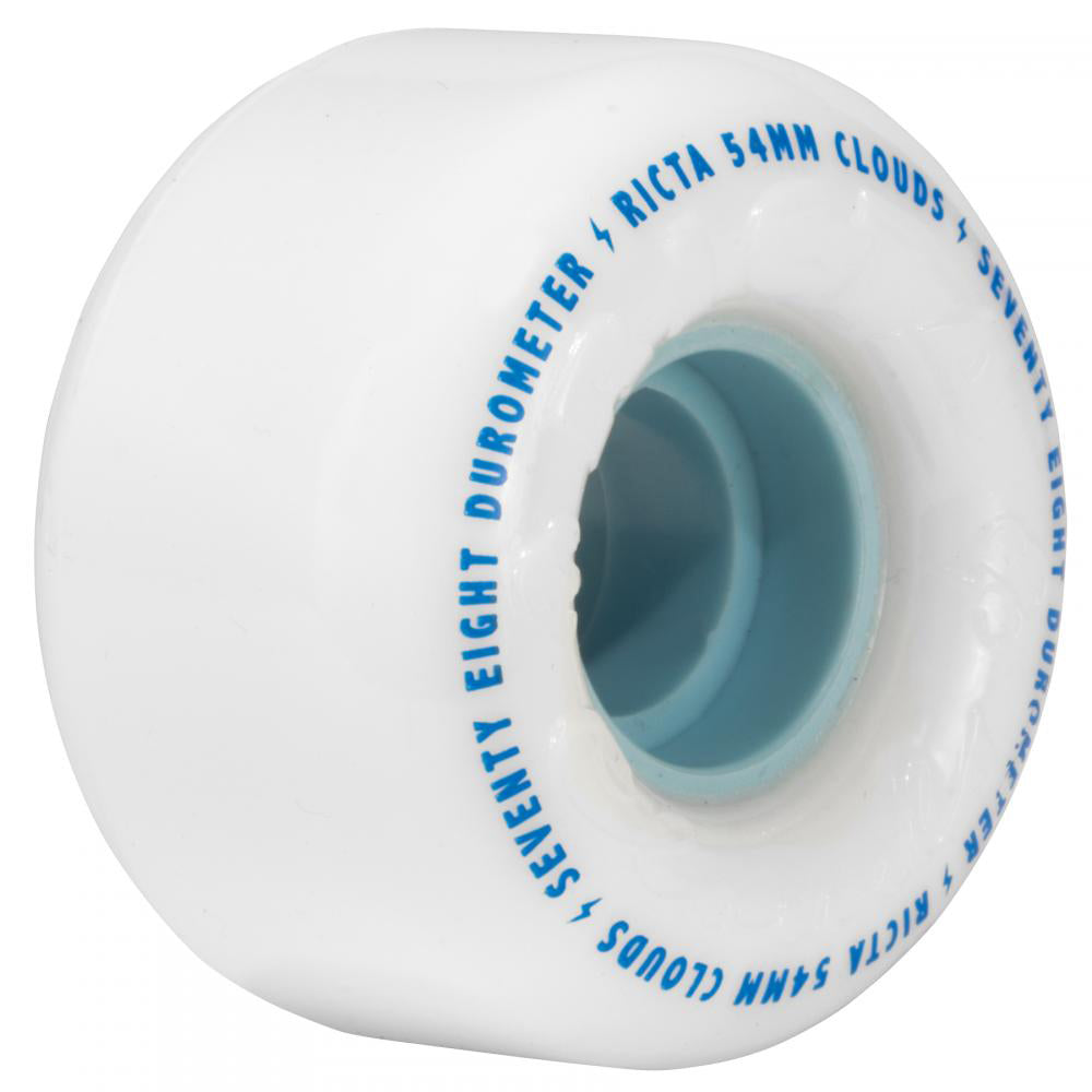 Ricta Clouds Blue 78a Skateboard Wheels 52mm