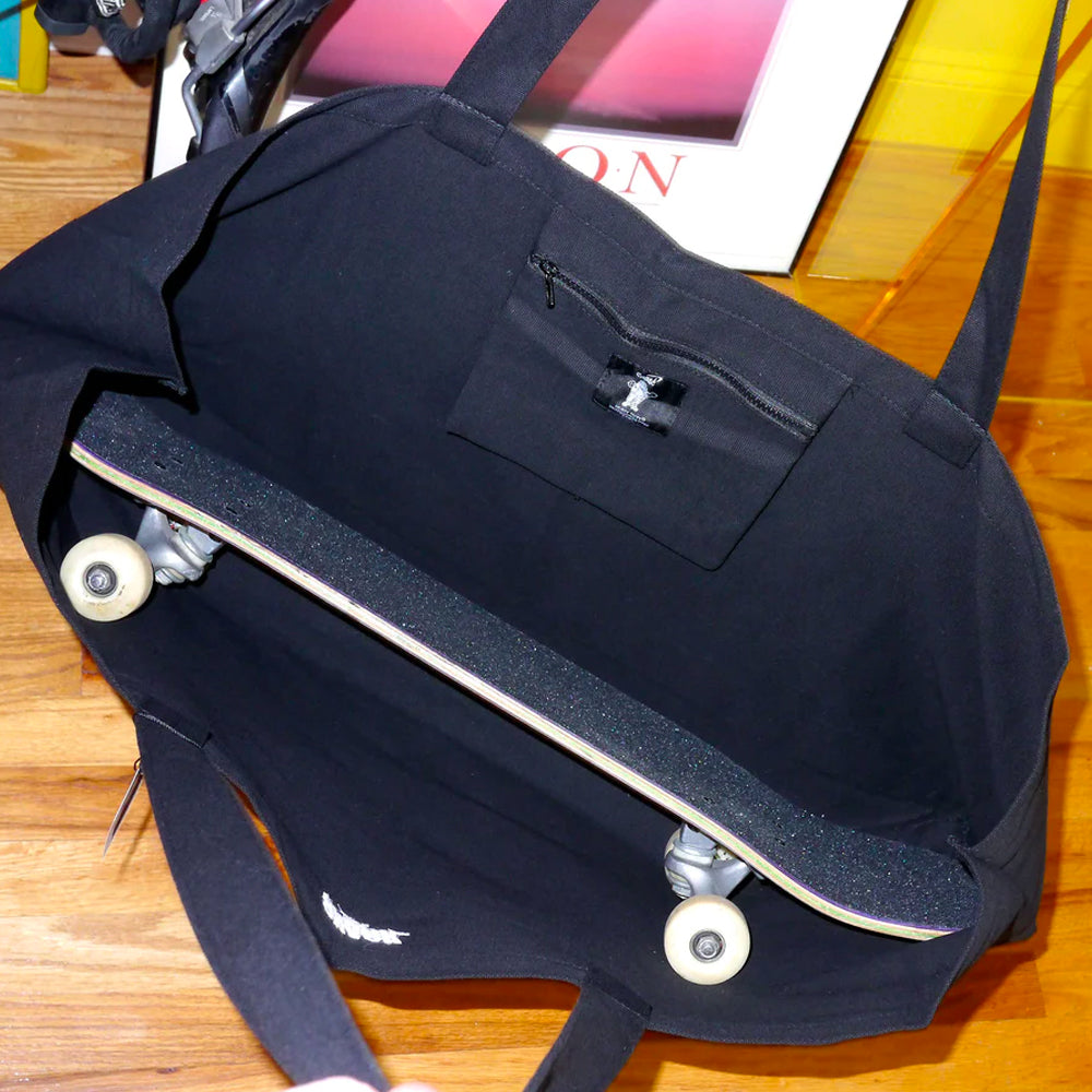 Snack Skateboards XXXL Tote Bag black