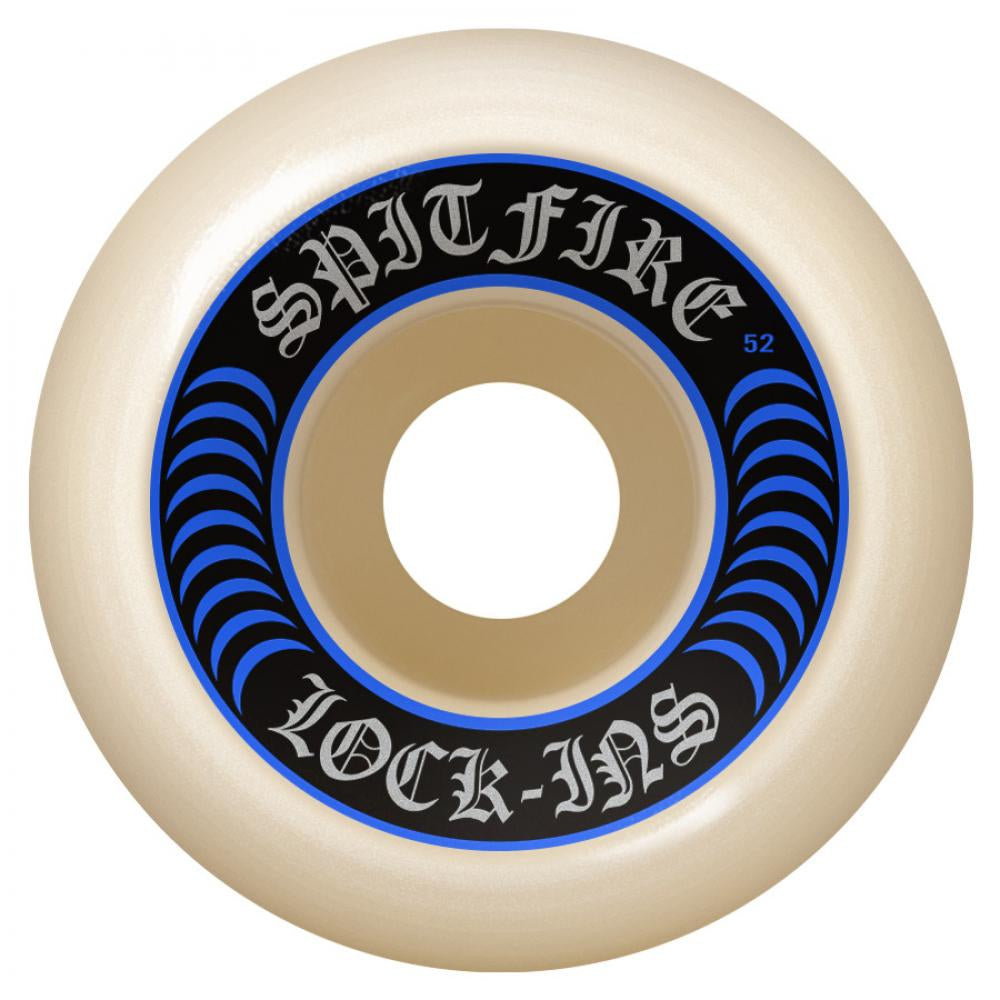 Spitfire Formula Four Lock Ins 99DU Skateboard Wheels 52mm