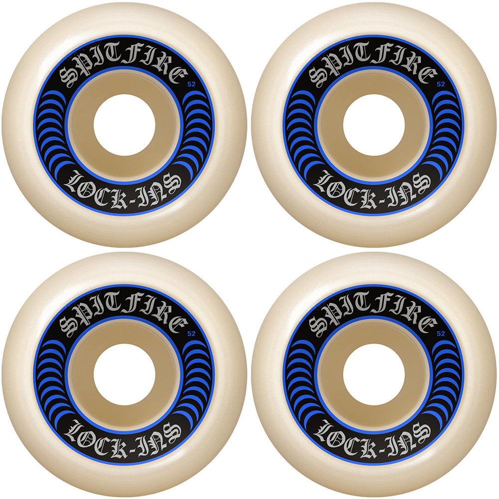 Spitfire Formula Four Lock Ins 99DU Skateboard Wheels 55mm