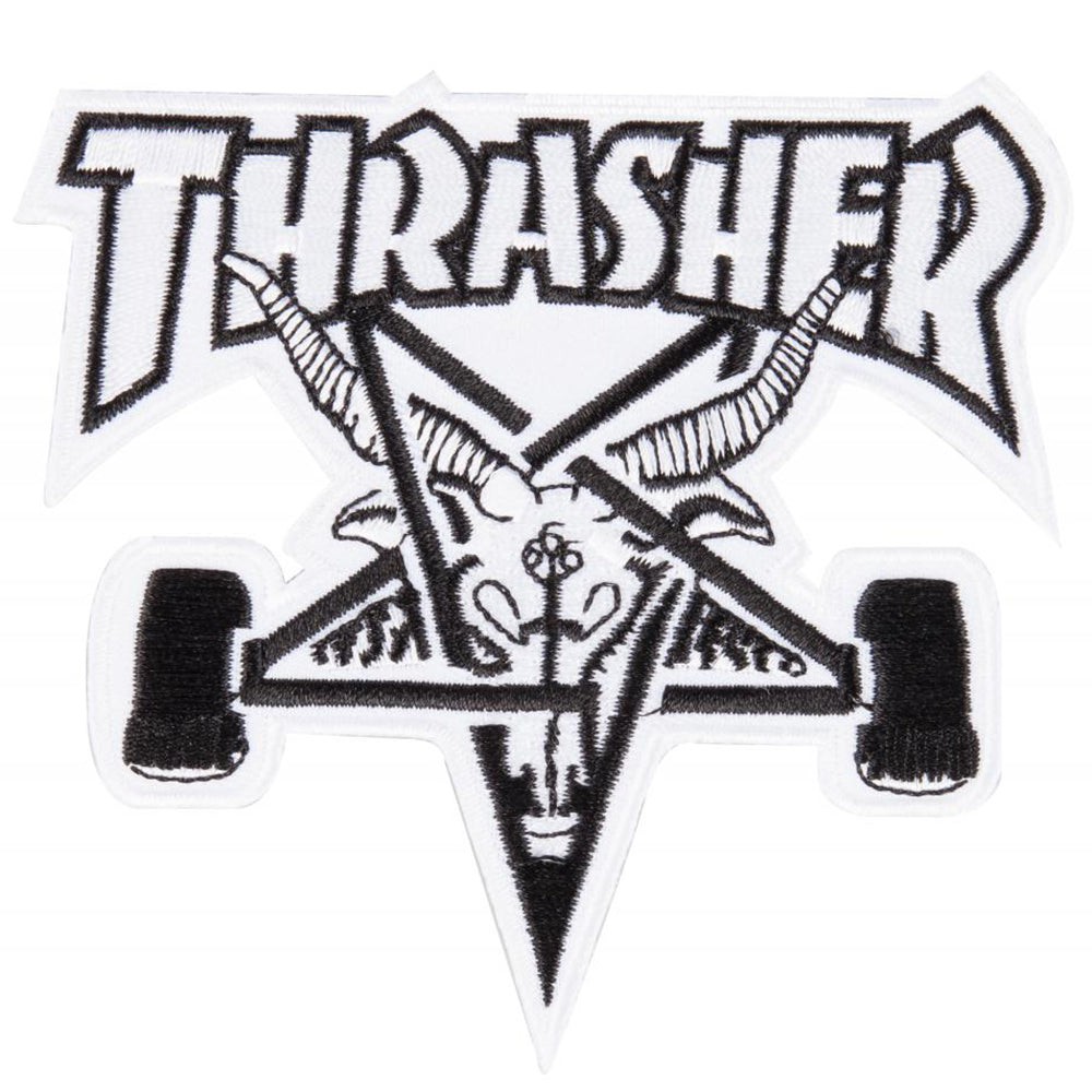 Thrasher Skategoat white/black patch