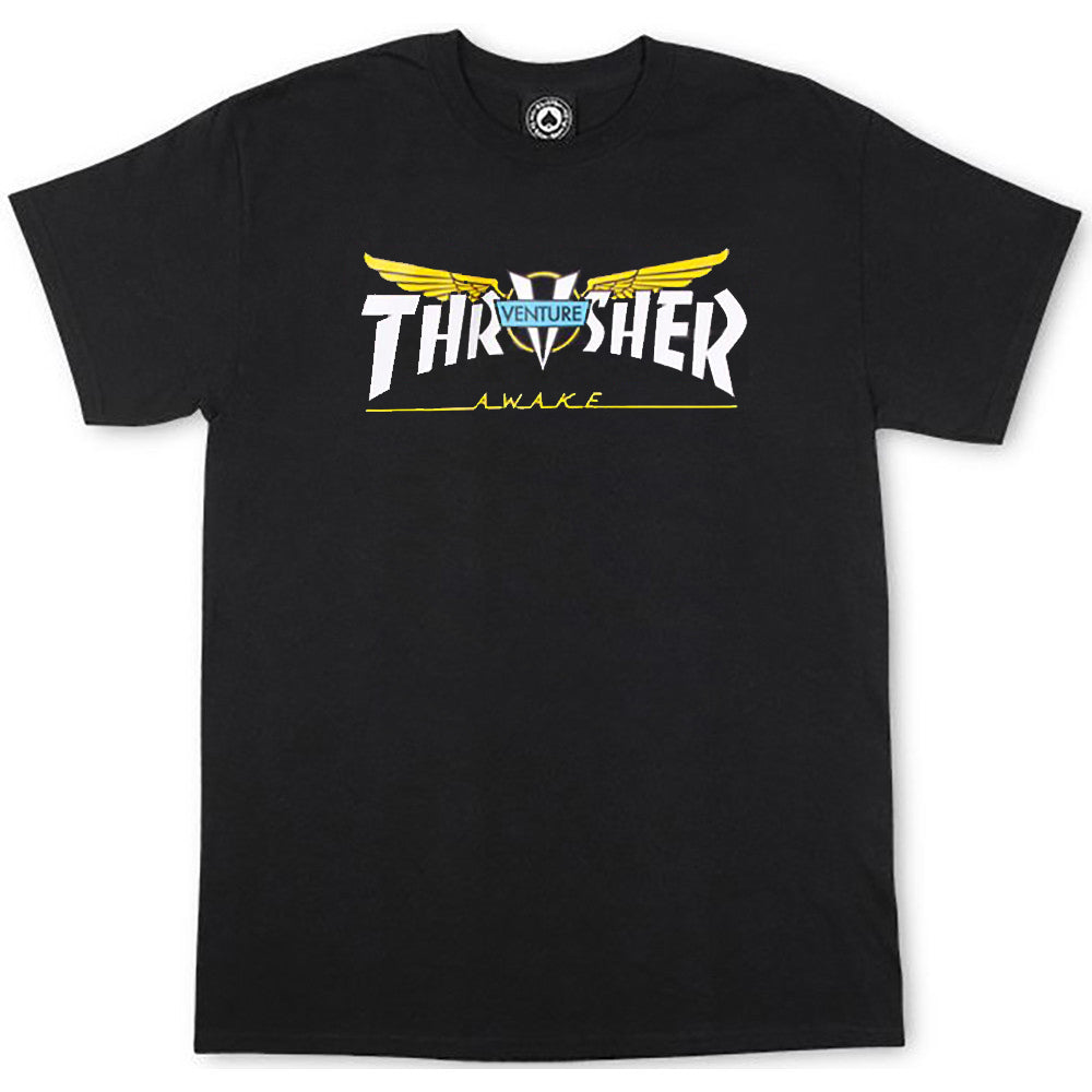 Thrasher x Venture T shirt black