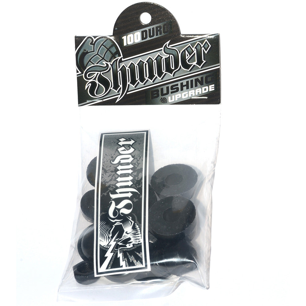 Thunder Skateboard Rebuild Kit 100du Black Bushings, Washers and Nuts