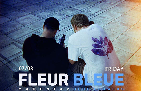 Blue Flowers x Magenta "Fleur Bleue" Premiere