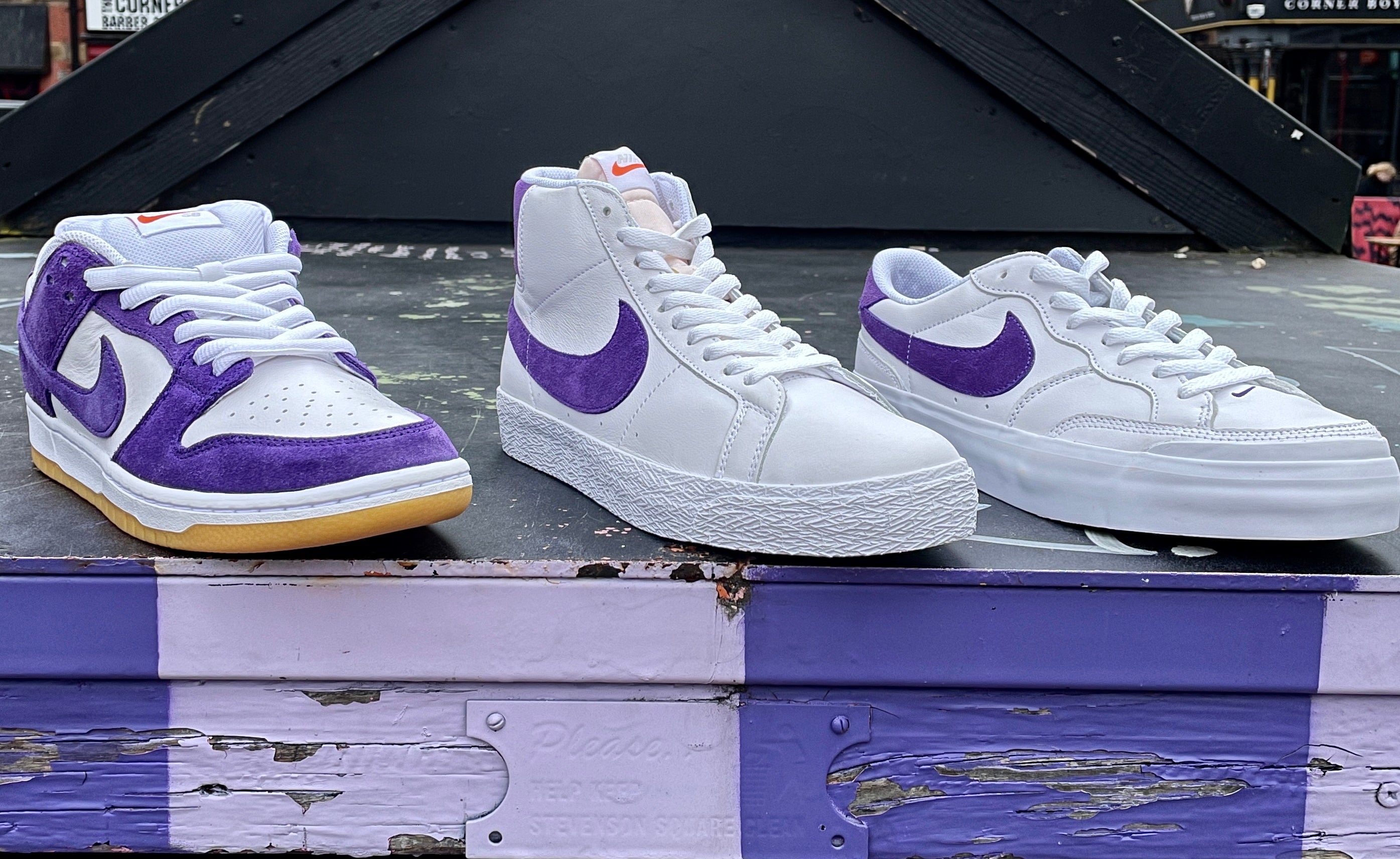 Nike SB Orange Label Court Purple Pack