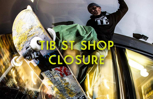 Tib Street NOTE Shop Announcement