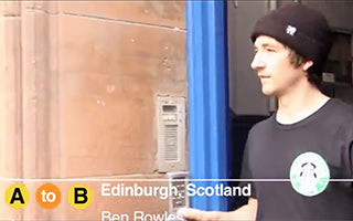 Ben Rowles in Edinburgh
