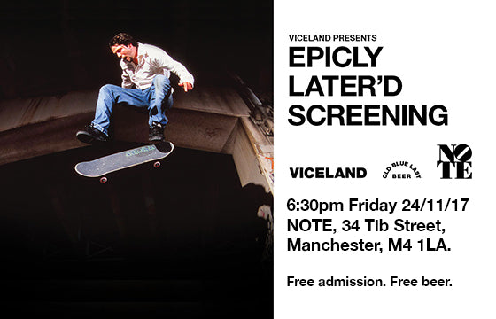 Epicly Later'd Bam Margera screening