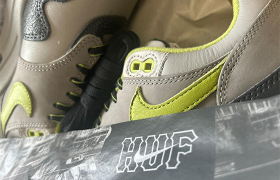 The Nike x HUF Pear Green Air Max 1 Coming Soon