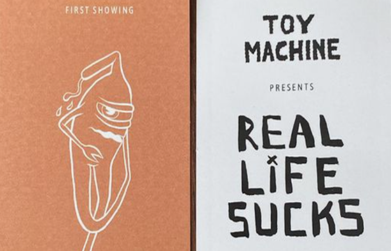 TOY MACHINE 'REAL LIFE SUCKS'