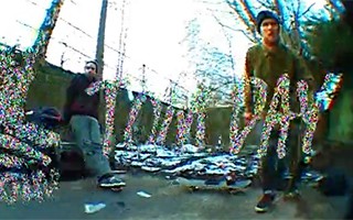 Tom Day in a tunnel