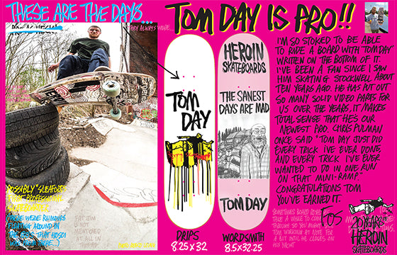 Tom Day is pro!