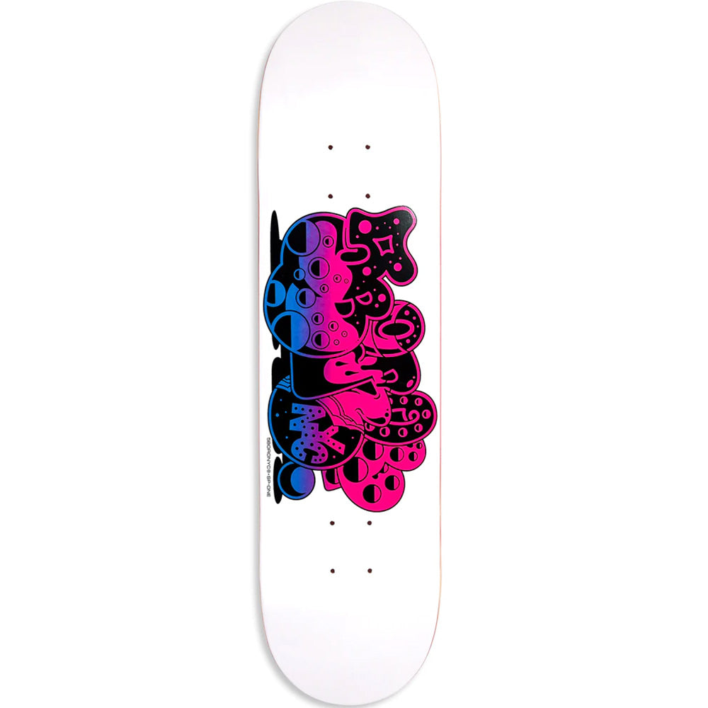 5boro x SP-ONE Bubble Blue & Pink Skateboard Deck 8"