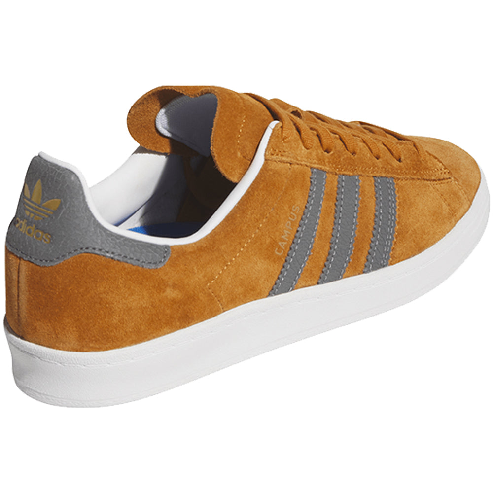 adidas Campus ADV Shoes Rustic Orange/Grey Four/Ftwr White
