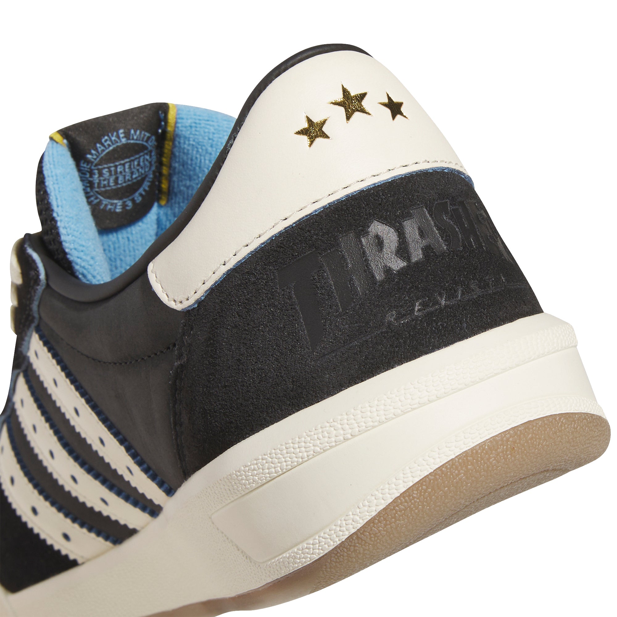 adidas x Thrasher x AFA Glenburn Shoes Preloved Core Black/Cream White/Gum