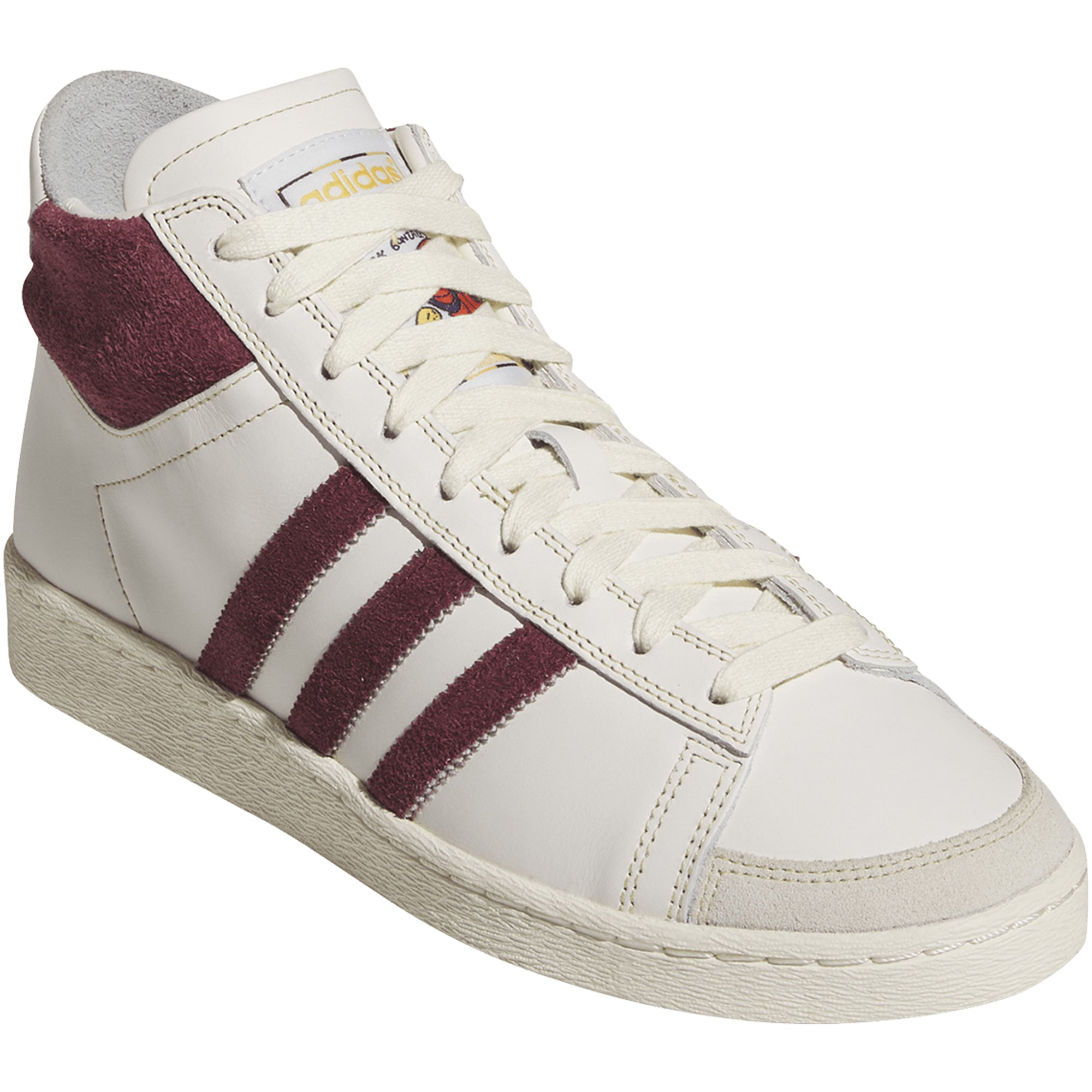 Adidas Gonz Jabbar Hi Shoes Beige/Chalk White/Shadow Red/Alumina