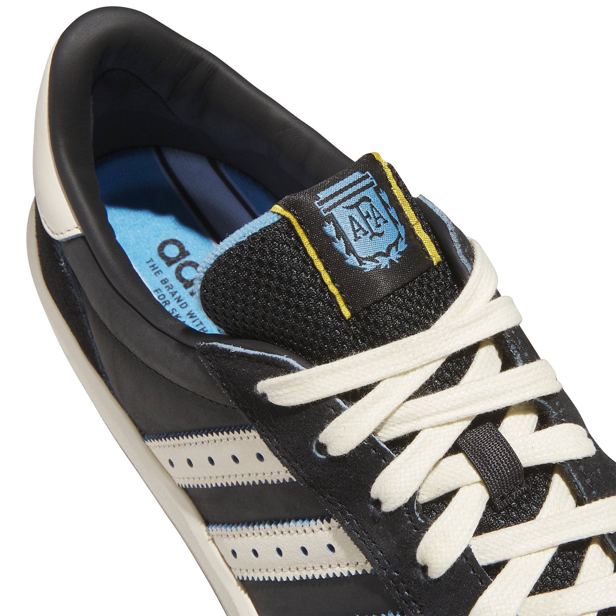 adidas x Thrasher x AFA Glenburn Shoes Preloved Core Black/Cream White/Gum