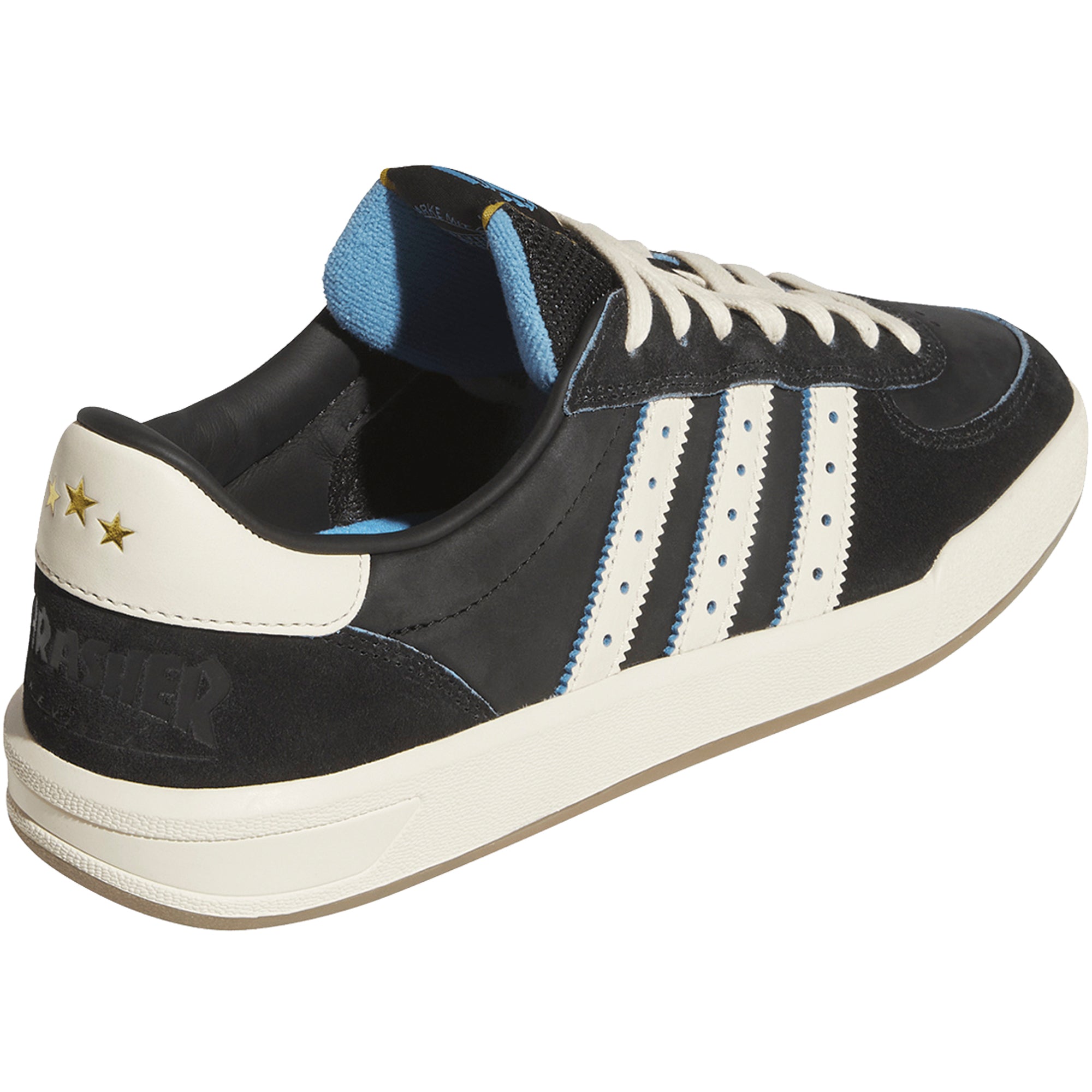 adidas x Thrasher x AFA Glenburn Shoes Preloved Core Black/Cream White/Gum